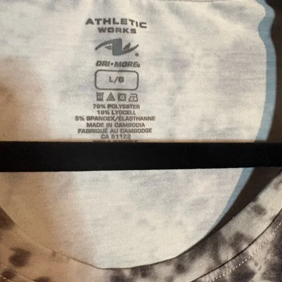 Fun Hippy Women's Monochrome Tie-Dye Tank Top - Picture 2 of 2